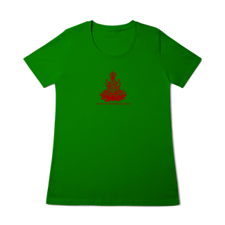 Nome do produto Camiseta de Yoga – Lakshmi Shakti Prosperidade Divina Baby Long