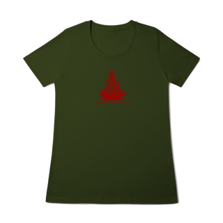 Nome do produto Camiseta de Yoga – Lakshmi Shakti Prosperidade Divina Baby Long