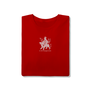 Nome do produto Camiseta de Yoga – Durga Navaratri Shakti Tradicional