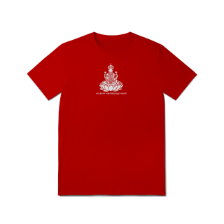 Nome do produto Camiseta de Yoga – Lakshmi Shakti Prosperidade Divina Tradicional