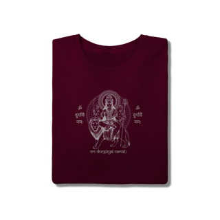 Nome do produto Camiseta de Yoga – Durga Shakti Tradicional