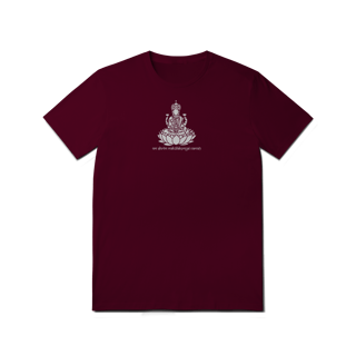 Nome do produto Camiseta de Yoga – Lakshmi Shakti Prosperidade Divina Tradicional