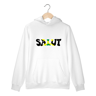 Nome do produto Salut Jamaica | White | Hoodie