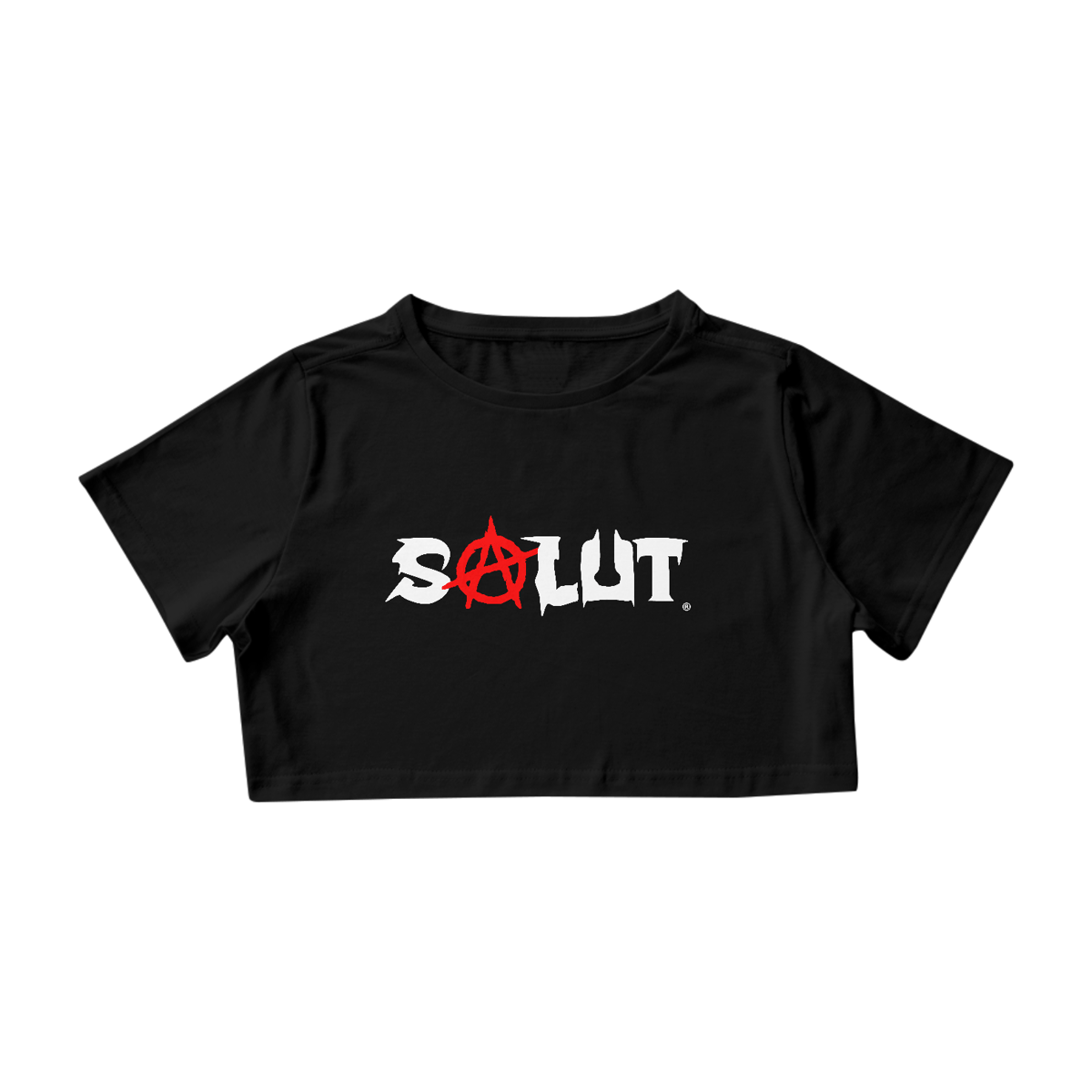 Nome do produto: Salut Anarchy | Black | Cropped