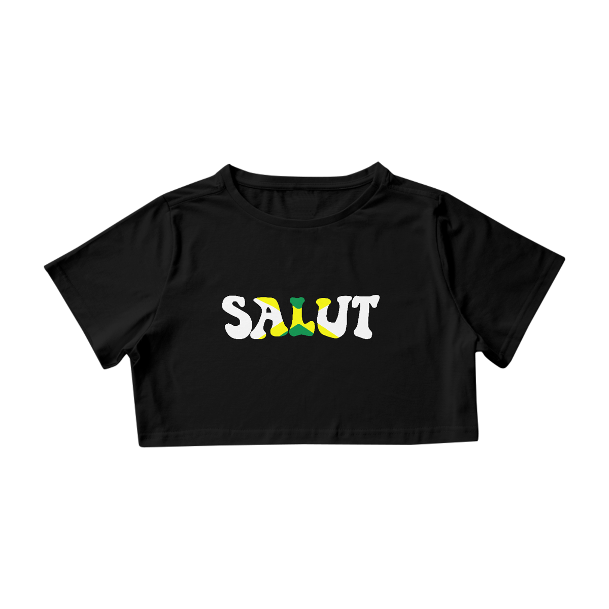 Nome do produto: Salut Jamaica | Black | Cropped