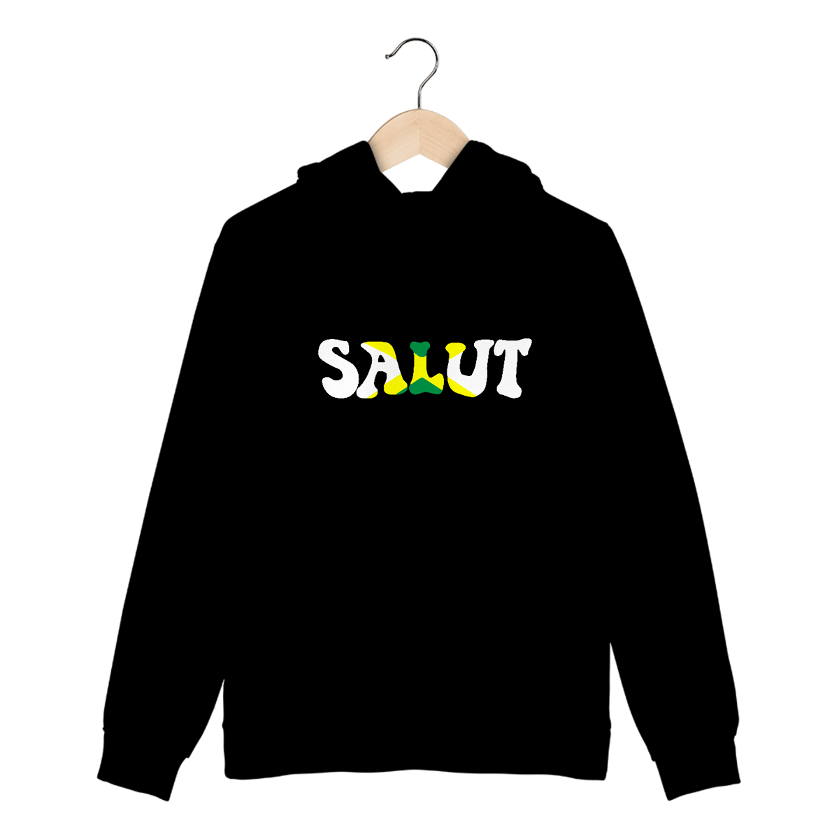 Nome do produto: Salut Jamaica | Black | Hoodie