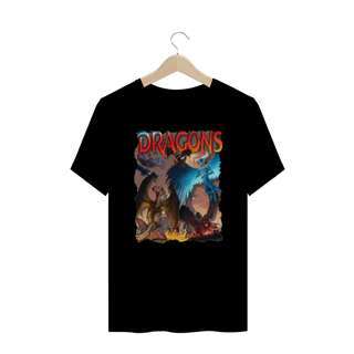 Nome do produto Dragons - Plus Size