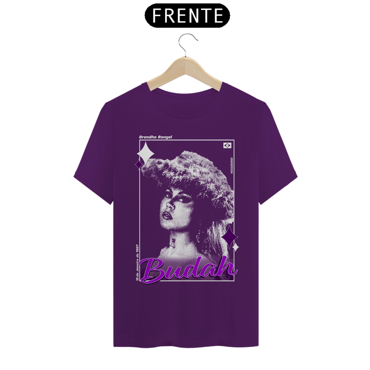 Nome do produto: Tshirt Bio Budah Purpura (Roxa)