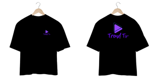 Nome do produto Camiseta luxo Overside - Masc.