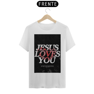 Nome do produto CAMISA PREMIUM JESUS LOVES YOU