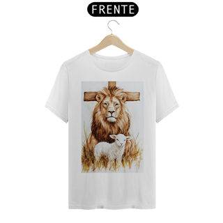 Nome do produto CAMISA PREMIUM LEAO E CORDEIRO ART