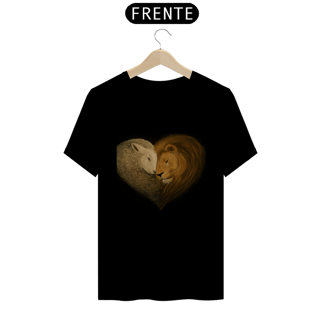 Nome do produto CAMISA PREMIUM HEART LEAO E CORDEIRO