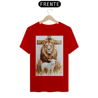 Nome do produto CAMISA PREMIUM LEAO E CORDEIRO ART