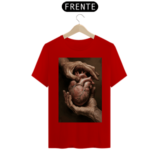 Nome do produto CAMISA PREMIUM CORAÇÃO EM SUAS MÃOS