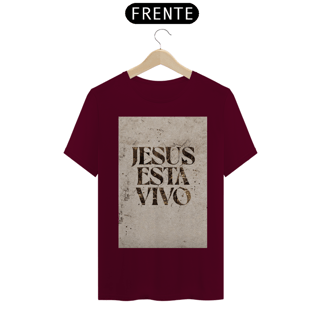 Nome do produto CAMISA JESUS ESTÁ VIVO