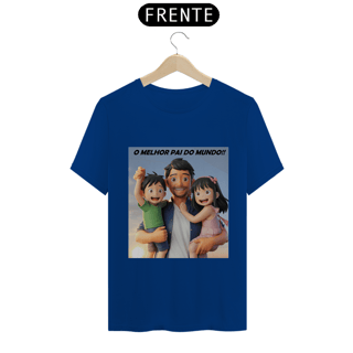 Nome do produto T-Shirt Classic com estampa: O melhor pais do mundo!