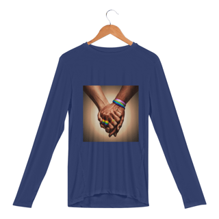 Nome do produto Camisa Manga Longa Sport Dry UV mãos dadas