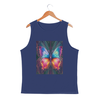 Nome do produto Regata Masc Sport Dry UV Borboleta Colorida