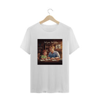 Nome do produto T-Shirt Plus size tal pai tal filho lendo