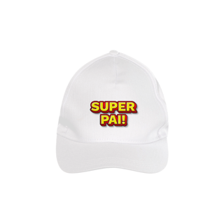 Nome do produto Boné Prime confort com frase: super pai