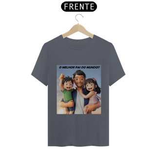 Nome do produto T-Shirt Classic com estampa: O melhor pais do mundo!