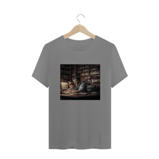 Nome do produto T-Shirt Plus Size com estampa As the Father as the son