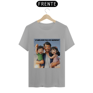 Nome do produto T-Shirt Classic com estampa: O melhor pais do mundo!