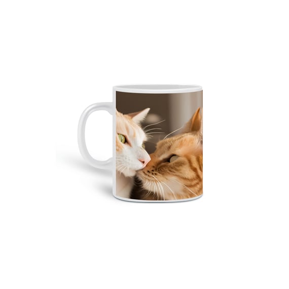 Caneca Gato Ama Gato
