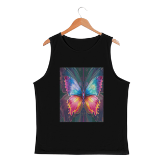 Nome do produto Regata Masc Sport Dry UV Borboleta Colorida