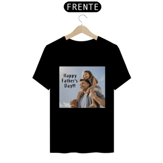 T-Shirt Prime com estampa Happy Father's Day!!
