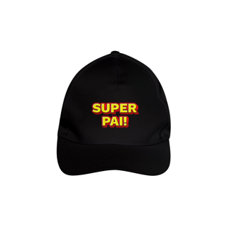 Nome do produto Boné Prime confort com frase: super pai