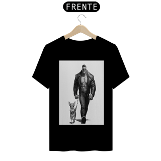 T-Shirt Prime com estampa de forte com chiuaua