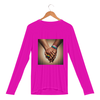 Nome do produto Camisa Manga Longa Sport Dry UV mãos dadas