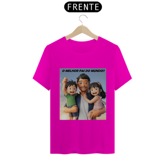 Nome do produto T-Shirt Classic com estampa: O melhor pais do mundo!