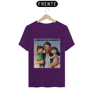 Nome do produto T-Shirt Classic com estampa: O melhor pais do mundo!