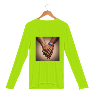 Nome do produto Camisa Manga Longa Sport Dry UV mãos dadas
