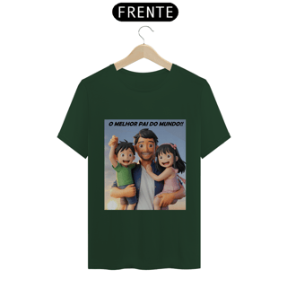 Nome do produto T-Shirt Classic com estampa: O melhor pais do mundo!
