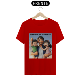 Nome do produto T-Shirt Classic com estampa: O melhor pais do mundo!