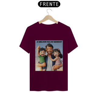 Nome do produto T-Shirt Classic com estampa: O melhor pais do mundo!