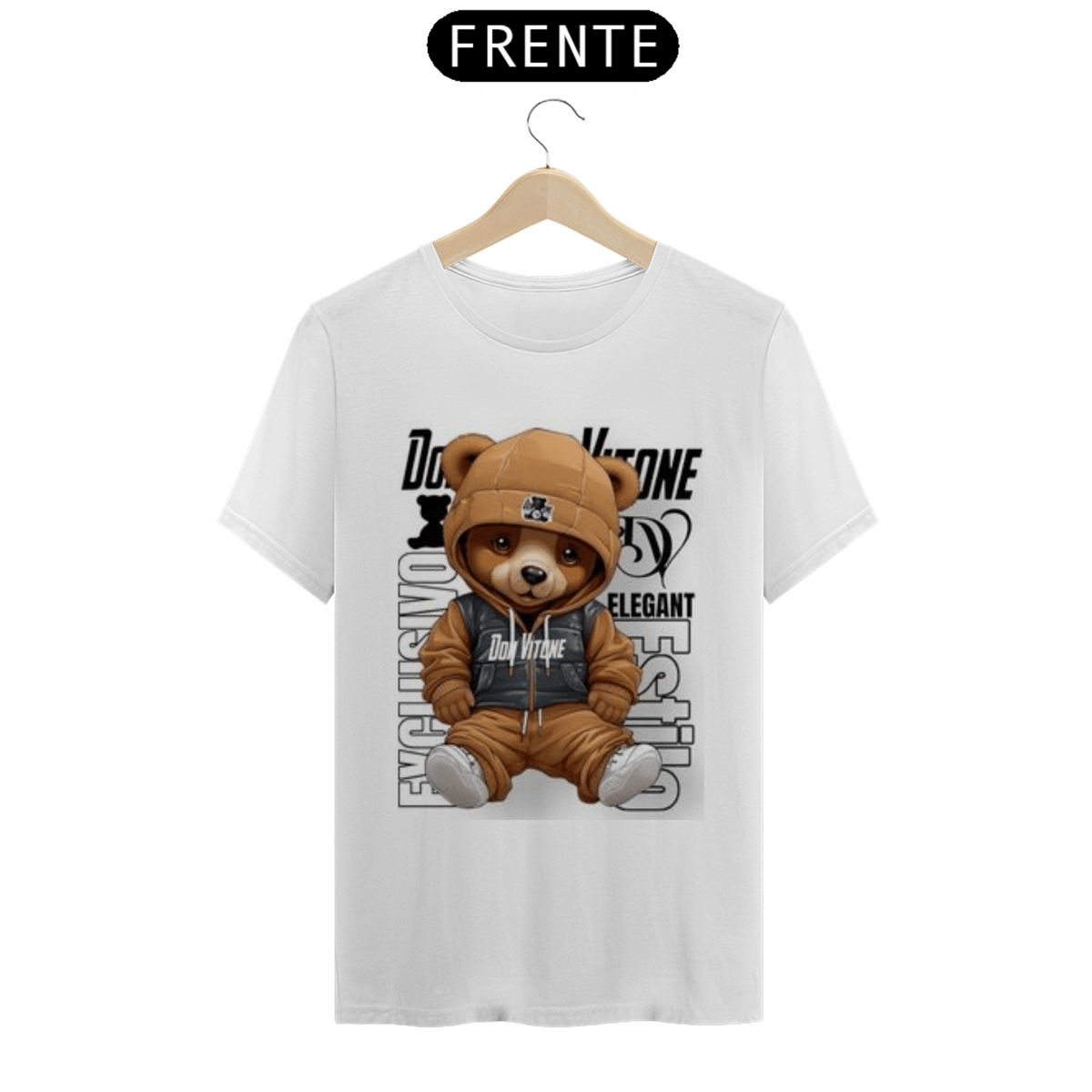 Nome do produto: T-shit Urso