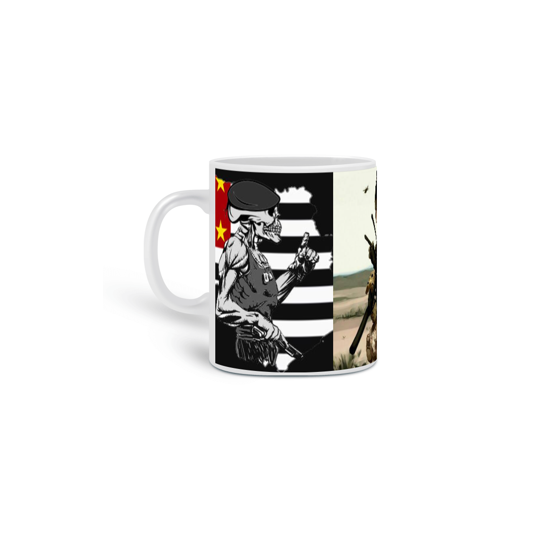 Nome do produto: Caneca Soldado Caveira W Style