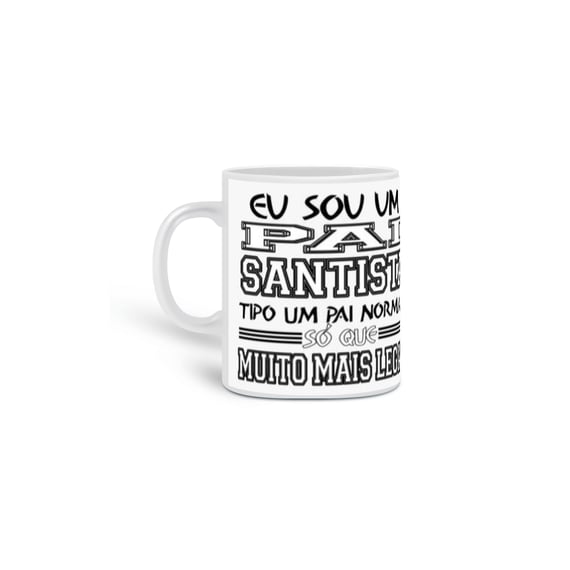 Caneca Pai Santista 