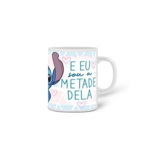 Nome do produto Caneca Stitch metade