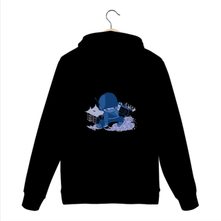 Nome do produto Moletom Canguru Costas do Zero a Ninja
