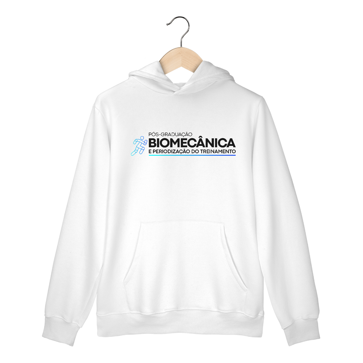 Nome do produto: Moletom Pós em Biomecânica - com capuz (Branco)