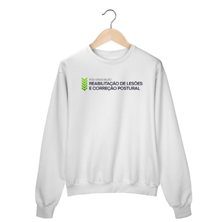 Nome do produto Moletom Pós Reabilitação de Lesões - sem capuz (Branco)