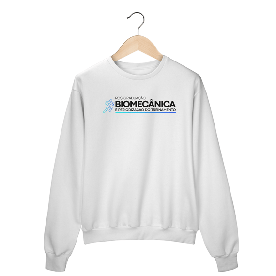 Moletom Pós em Biomecânica - sem capuz (Branco)