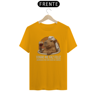 Nome do produto Cam unissex Capivara & Vinho