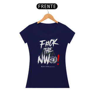 Nome do produto Babylook Fem. - F#ck the New World Order - Ozzie Pena