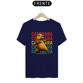 Nome do produto Cam. Unissex - Capybara Dance 